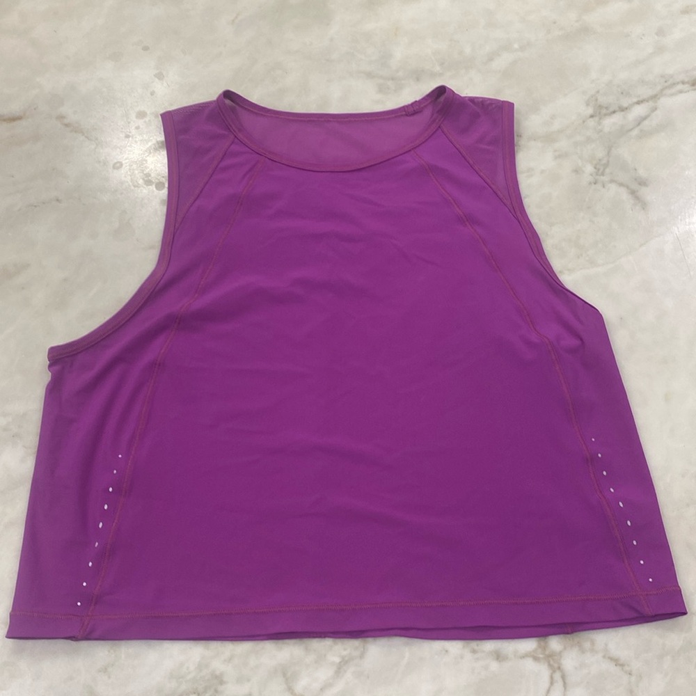 Lululemon Sculpted Crop Tank Top